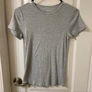 Grey Fitted Tee Shirt